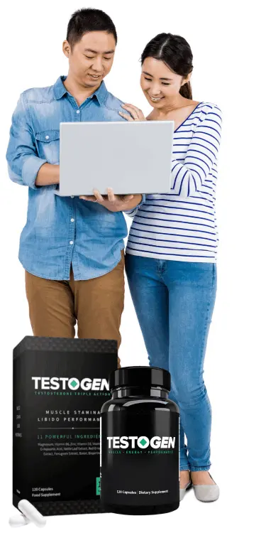 couple buy testogen online